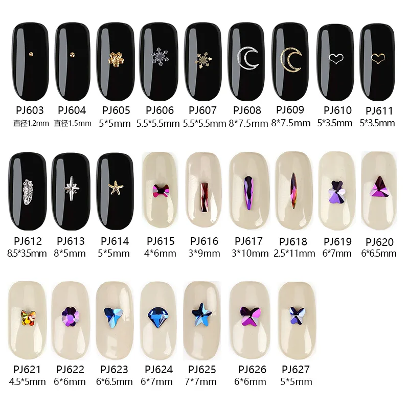 Blueness 1000 Pcs Mixed Gold Silver Copper Studs For Nails Glitter Metal Scrub Design Charms 3D Decorations Nail Art PJ603-627
Blueness 1000 Pcs Mixed Gold Silver Copper Studs For Nails Glitter Metal Scrub Design Charms 3D Decorations Nail Art PJ603-627