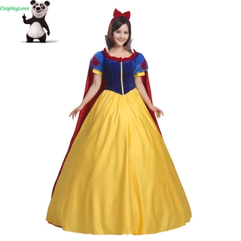 CosplayLove Custom Made Snow White Princess Dress With Cloak Cosplay Costume For Halloween Christmas Party
CosplayLove Custom Made Snow White Princess Dress With Cloak Cosplay Costume For Halloween Christmas Party
