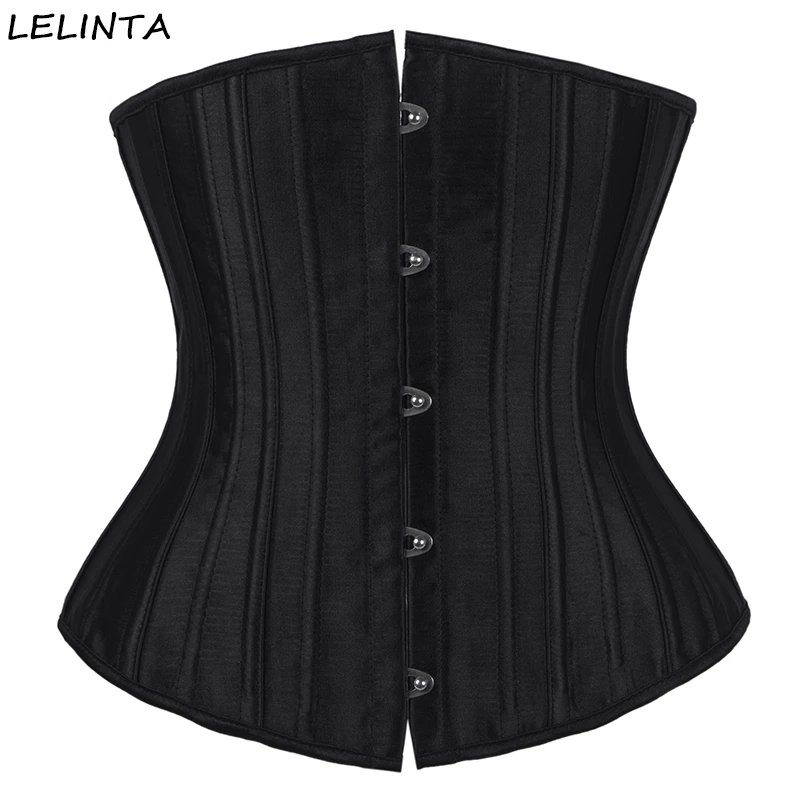 LELINTA Underbust Waist Trainer Corset 24 High Density Steel Boned Black Beige Waist Control Bustiers Slimming Steampunk Cincher
LELINTA Underbust Waist Trainer Corset 24 High Density Steel Boned Black Beige Waist Control Bustiers Slimming Steampunk Cincher