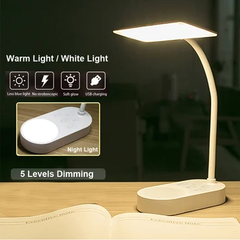 2400mAh LED Stand Table Lamp with Night Light Touch Switch Dimmer Protect Eyes Led Lighting USB Rechargeable Flexible Desk Lamps
2400mAh LED Stand Table Lamp with Night Light Touch Switch Dimmer Protect Eyes Led Lighting USB Rechargeable Flexible Desk Lamps