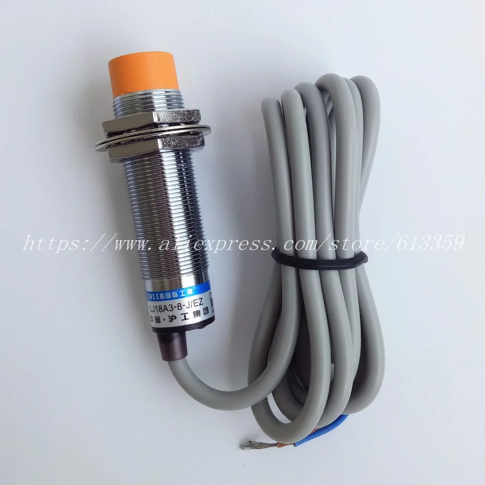 

5PCS M18 Inductive Proximity Switch Sensor 90-250VAC / 6-36VDC 2-Wire NO NC Sn-8mm 300mA LJ18A3-8-Z/EX LJ18A3-8-J/EZ