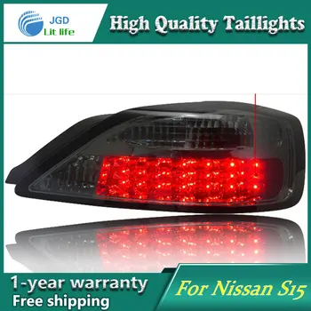 JGD Brand New Styling for Nissan S15 Tail Lights 1999-2014 LED Tail Light Rear Lamp LED DRL Singal Car Lights
JGD Brand New Styling for Nissan S15 Tail Lights 1999-2014 LED Tail Light Rear Lamp LED DRL Singal Car Lights
