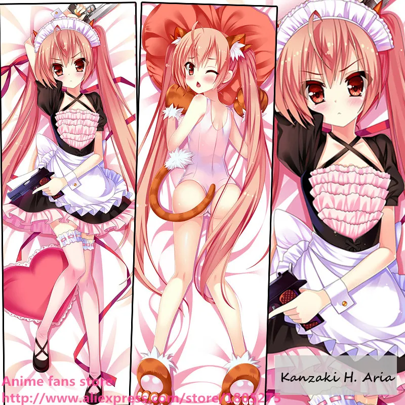 Cute Japanese Anime Hidan No Aria Double A Kanzaki H Aria Kawaii Pillowcase Pillow Case decorative Hugging Body Bedding
Cute Japanese Anime Hidan No Aria Double A Kanzaki H Aria Kawaii Pillowcase Pillow Case decorative Hugging Body Bedding