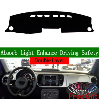 Double Layer Car Stickers For Volkswagen beetle 2012 2013 2014-2018 Dashboard Cover Car Accessories Interior Anti-UV Car Decals
Double Layer Car Stickers For Volkswagen beetle 2012 2013 2014-2018 Dashboard Cover Car Accessories Interior Anti-UV Car Decals