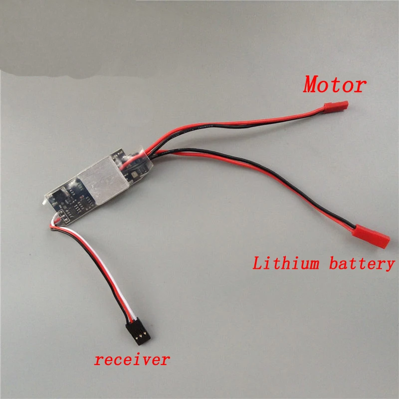 1PC 20A ESC Brushed Two-way Motors Electronic Speed Controller Suitable for 380/390 High Speed Motors for RC Car/Boat Model
1PC 20A ESC Brushed Two-way Motors Electronic Speed Controller Suitable for 380/390 High Speed Motors for RC Car/Boat Model