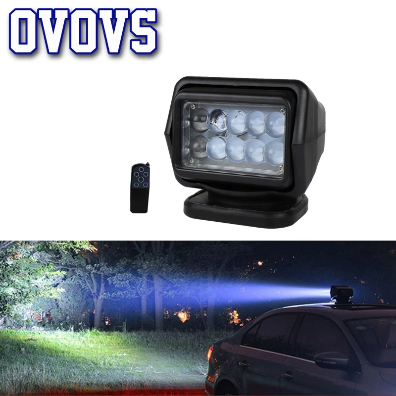 360 degree Rotate 7inch 4D Led Search Light Wireless 12/24v 50w Flashing spotlight for Off road Boats 4x4 trucks 4WD 1PCS
360 degree Rotate 7inch 4D Led Search Light Wireless 12/24v 50w Flashing spotlight for Off road Boats 4x4 trucks 4WD 1PCS
