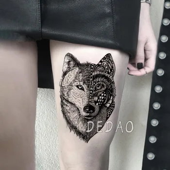 Waterproof Temporary Tatoo Arm Leg Back Fake Tattoo Sticker Wolf Head Owl Tattoos Stickers Tatouage Tatto Art For Men Women Girl
Waterproof Temporary Tatoo Arm Leg Back Fake Tattoo Sticker Wolf Head Owl Tattoos Stickers Tatouage Tatto Art For Men Women Girl