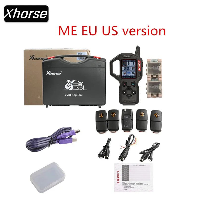 Xhorse VVDI Key Tool Remote Key Programmer Auto Transponder Key Generator Programmer With ME EU and US Version
Xhorse VVDI Key Tool Remote Key Programmer Auto Transponder Key Generator Programmer With ME EU and US Version