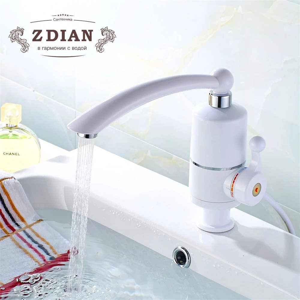 New Electric Tankless Hot Water Tap Instant Hot Water Heater Heating Faucet Instantaneous Water Heater for Kitchen and Bathroom
New Electric Tankless Hot Water Tap Instant Hot Water Heater Heating Faucet Instantaneous Water Heater for Kitchen and Bathroom