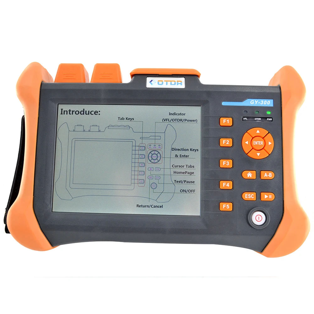 DHL free shipping GUYANG single-mode OTDR touchscreen Multilanguage SM OTDR 1310/1550nm 32/30DB with 10mw VFL
DHL free shipping GUYANG single-mode OTDR touchscreen Multilanguage SM OTDR 1310/1550nm 32/30DB with 10mw VFL