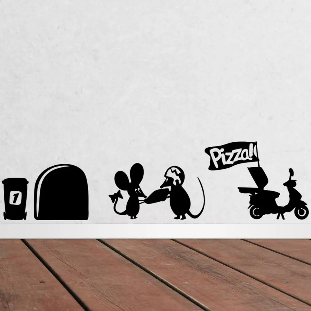 Funny mouse hole Pizza wall stickers for kids rooms decals vinyl wall art decoration home vintage wallpaper mural
Funny mouse hole Pizza wall stickers for kids rooms decals vinyl wall art decoration home vintage wallpaper mural