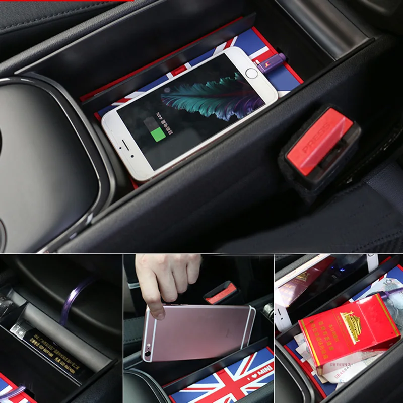 Car Center Console ABS Armrest Box Storage Non-slip Mat Holder Card Phone For MINI Cooper One d JCW F60 Countryman Accessories
Car Center Console ABS Armrest Box Storage Non-slip Mat Holder Card Phone For MINI Cooper One d JCW F60 Countryman Accessories