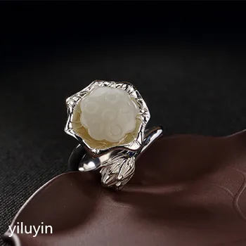 KJJEAXCMY boutique jewelryar S925 Sterling Silver and Tadama Keitaeai inlaid lotus lotus female high-end open silver ring.
KJJEAXCMY boutique jewelryar S925 Sterling Silver and Tadama Keitaeai inlaid lotus lotus female high-end open silver ring.