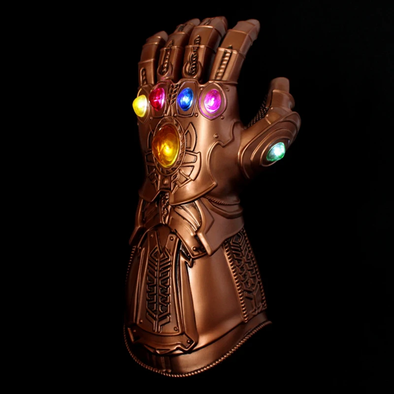 Adult Kids Avengers Infinity War Thanos Infinity Gauntlet LED Light PVC Gloves for Halloween Party Event Props Decoration
Adult Kids Avengers Infinity War Thanos Infinity Gauntlet LED Light PVC Gloves for Halloween Party Event Props Decoration