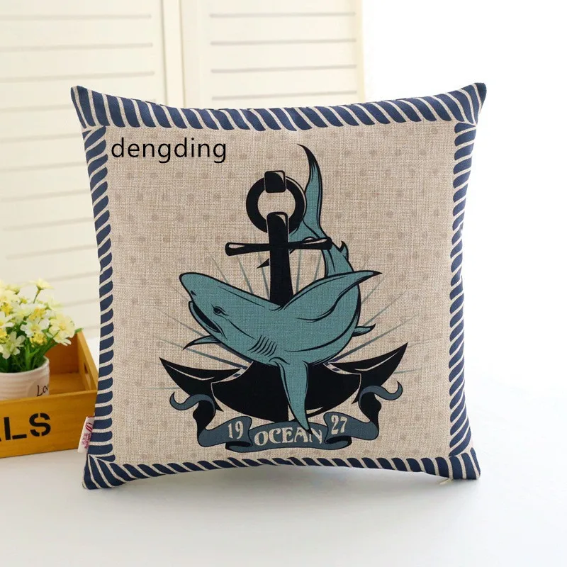 decorative pillow case soft Dolphins Ship Life Buoy Anchor Rudder Pillow Case Vintage Linen Pillow
decorative pillow case soft Dolphins Ship Life Buoy Anchor Rudder Pillow Case Vintage Linen Pillow