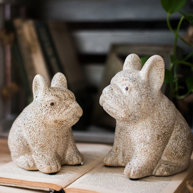 DUNXDECO Home Decoration Accessories Miniature Cute Dog Craft Rustic Animals Simulation Desktop Furnishing Figurine Garden Decor
DUNXDECO Home Decoration Accessories Miniature Cute Dog Craft Rustic Animals Simulation Desktop Furnishing Figurine Garden Decor