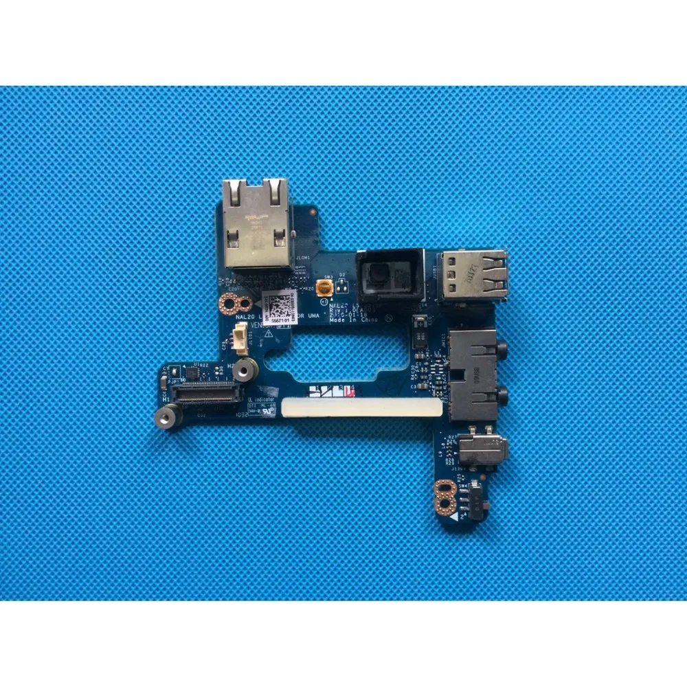 Новая кнопка питания/аудиопорты/USB/RJ-45-3DD5J/нал20 IO монтажная плата для Latitude E6510 /