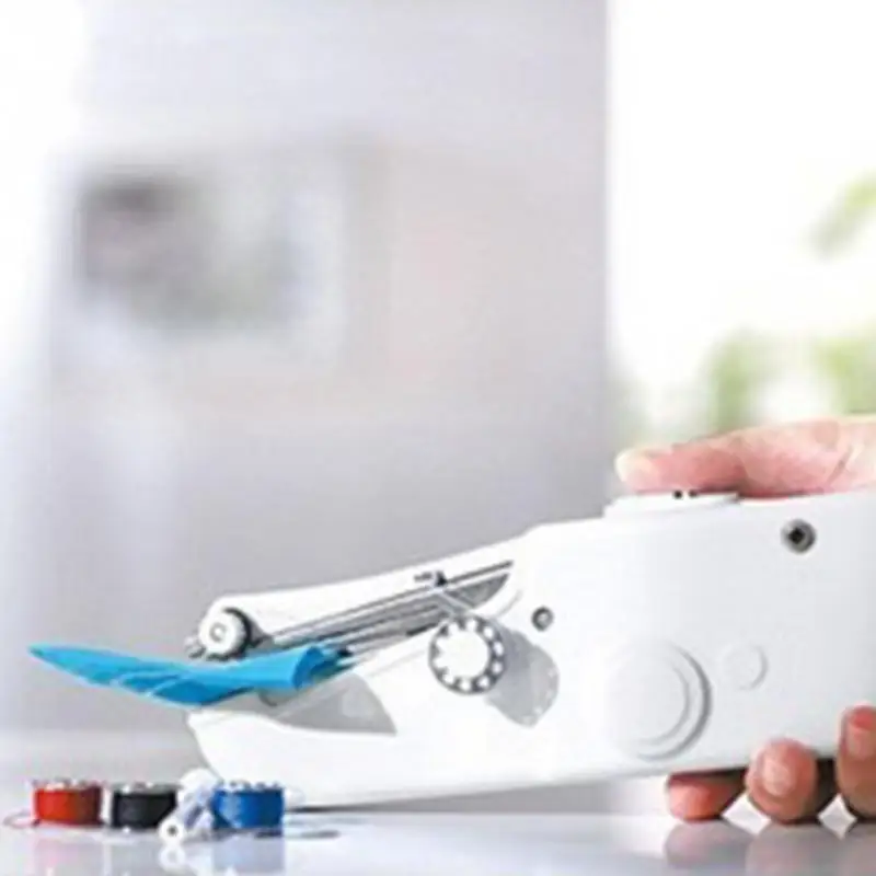 Hand-Held Mini Sewing Machine Portable Pocket Handy Stitch Electric Clothes Fabric Sewing Tools
Hand-Held Mini Sewing Machine Portable Pocket Handy Stitch Electric Clothes Fabric Sewing Tools