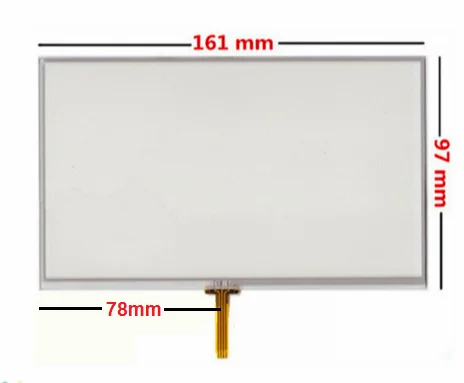 7 inch touch scree 161*97 for HW800480F-3E-0B-10 HW800480F-3E-0B-20 GL070009T0-40 TKR7040B 161MM*97MM
7 inch touch scree 161*97 for HW800480F-3E-0B-10 HW800480F-3E-0B-20 GL070009T0-40 TKR7040B 161MM*97MM