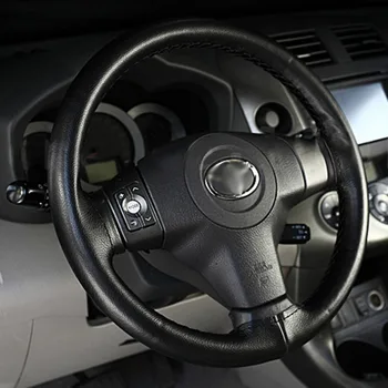 Universal DIY Car Auto Vehicles Super Fiber Leather Steering Wheel Cover Case With Needle And Thread Black
Universal DIY Car Auto Vehicles Super Fiber Leather Steering Wheel Cover Case With Needle And Thread Black