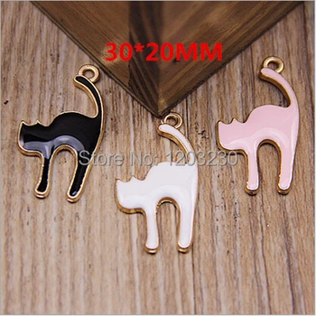 New arrived animals shape Trendy alloy drop oil gold tone plated metal Cute Cats charms necklace/bracelet decoration material
New arrived animals shape Trendy alloy drop oil gold tone plated metal Cute Cats charms necklace/bracelet decoration material