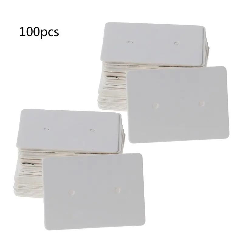 100Pcs/Set Kraft Paper Cards Earrings Ear Studs Display Jewelry Packaging Cards
100Pcs/Set Kraft Paper Cards Earrings Ear Studs Display Jewelry Packaging Cards