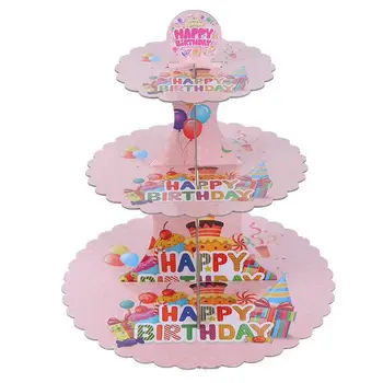 Happy Birthday Three Layers Paper Cupcake Stand Family Party Cake Stand Hold Dessert Cookies Kid Birthday Party Candy Bar Supply
Happy Birthday Three Layers Paper Cupcake Stand Family Party Cake Stand Hold Dessert Cookies Kid Birthday Party Candy Bar Supply