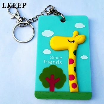 Women Credit Card Holder Bag Cartoon Cute Giraffe Student Card Cover Bag Bank Bus ID Bank Animal Pattern Cover Case Keychain
Women Credit Card Holder Bag Cartoon Cute Giraffe Student Card Cover Bag Bank Bus ID Bank Animal Pattern Cover Case Keychain
