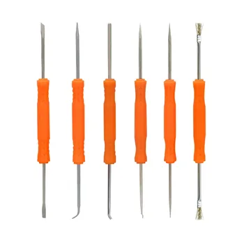 6 in 1 Repair Tools Set Professional Steel Solder Assist Disassembly Tools SA-10 100set