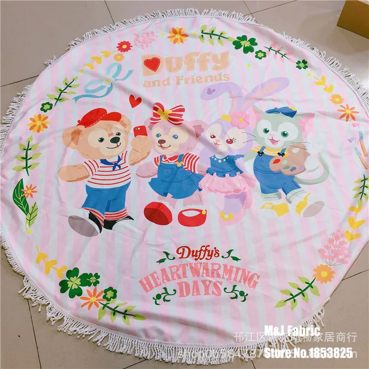 Baby girl duffy StellaLou ShellieMay Blanket Round Cartoon Newborn Play Mat Soft Cotton Crawling Mat Children's Room Decoration
Baby girl duffy StellaLou ShellieMay Blanket Round Cartoon Newborn Play Mat Soft Cotton Crawling Mat Children's Room Decoration