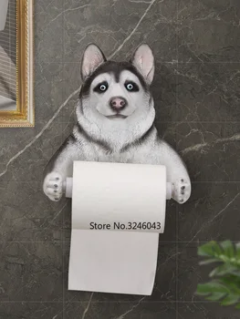 Cute pig cat dog creative paper towel rack wall hanging household roll paper box bathroom waterproof toilet paper holder
Cute pig cat dog creative paper towel rack wall hanging household roll paper box bathroom waterproof toilet paper holder