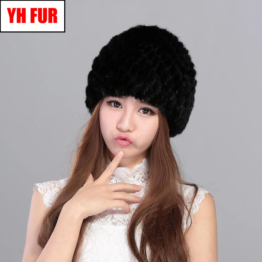 Women Genuine Real Mink Fur Hat Winter Real Mink Fur Beanies Caps Warm Knitted Real Mink Fur Cap Wholesale Retail Free Shippinng
Women Genuine Real Mink Fur Hat Winter Real Mink Fur Beanies Caps Warm Knitted Real Mink Fur Cap Wholesale Retail Free Shippinng