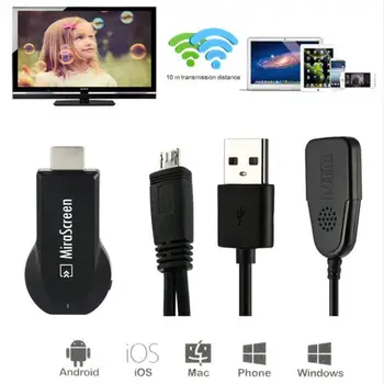 Mirascreen Receptor De TV Stick Product Dongle Smart TV HD 1080P Video Display Chrome cast DLNA Airplay Miracast Airmirroring
Mirascreen Receptor De TV Stick Product Dongle Smart TV HD 1080P Video Display Chrome cast DLNA Airplay Miracast Airmirroring