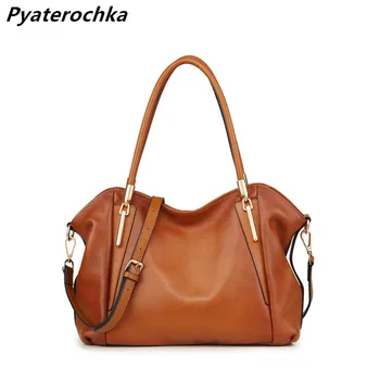 Pyaterochka New 2019 Genuine Leather Handbag for Women High Quality Luxury Shoulder Bags Ladies Business Satchels Brown Tote Bag
Pyaterochka New 2019 Genuine Leather Handbag for Women High Quality Luxury Shoulder Bags Ladies Business Satchels Brown Tote Bag