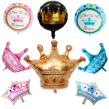 1pc Large Gold Pink Crown Foil Balloons Prince Princess Boy Girl Baby Shower 1st Birthday Party Decorations kids adult globos
1pc Large Gold Pink Crown Foil Balloons Prince Princess Boy Girl Baby Shower 1st Birthday Party Decorations kids adult globos