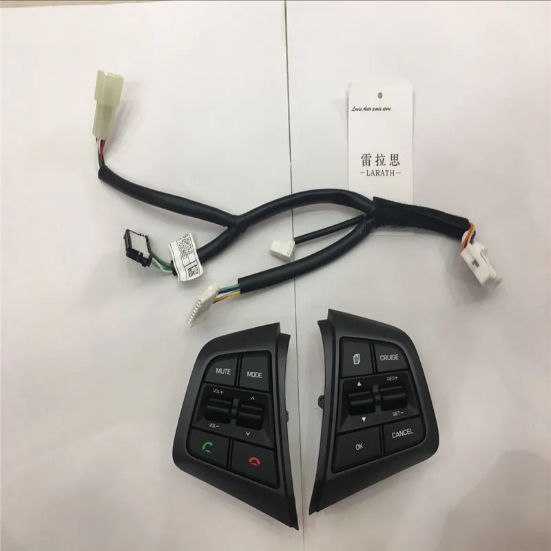 Top Quality For Hyundai ix25 2.0 (creta) Steering Wheel Cruise Control Buttons Remote Control Button with heating plug wire 
Top Quality For Hyundai ix25 2.0 (creta) Steering Wheel Cruise Control Buttons Remote Control Button with heating plug wire