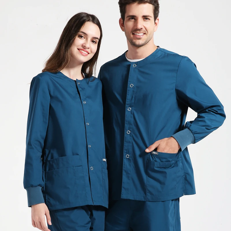 New Arrival Meidcal Uniforms Unisex Surgical Suits Doctors Nurses Jacket Long Sleeve Scrub Sets Hospital Outdoor Roving Clothes
New Arrival Meidcal Uniforms Unisex Surgical Suits Doctors Nurses Jacket Long Sleeve Scrub Sets Hospital Outdoor Roving Clothes