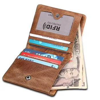 Rfid Blocking Credit Card Hoder Wallet High Quality Genuine Leather Travel Wallets for Man 2017 New Arrivals ID Card Protector
Rfid Blocking Credit Card Hoder Wallet High Quality Genuine Leather Travel Wallets for Man 2017 New Arrivals ID Card Protector