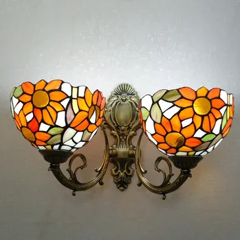 Tiffany Wall Lamp European Baroque Stained Glass Wall Sconce Mirror Bedroom Bathroom Cabinet Fixtures E27 110-240V
Tiffany Wall Lamp European Baroque Stained Glass Wall Sconce Mirror Bedroom Bathroom Cabinet Fixtures E27 110-240V