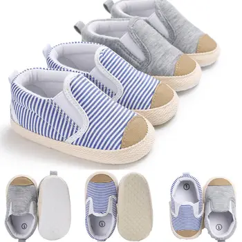 Infant Baby Girl Shoes Newborn Soft Sole Sneaker Cotton Crib Shoes Striped Elastic First Walkers Canvas Shoes For 0-18month
Infant Baby Girl Shoes Newborn Soft Sole Sneaker Cotton Crib Shoes Striped Elastic First Walkers Canvas Shoes For 0-18month