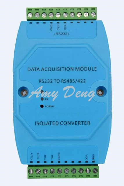Acve photoelectric isolaon converter RS232 485 with baud rate adapve status indicator
Acve photoelectric isolaon converter RS232 485 with baud rate adapve status indicator