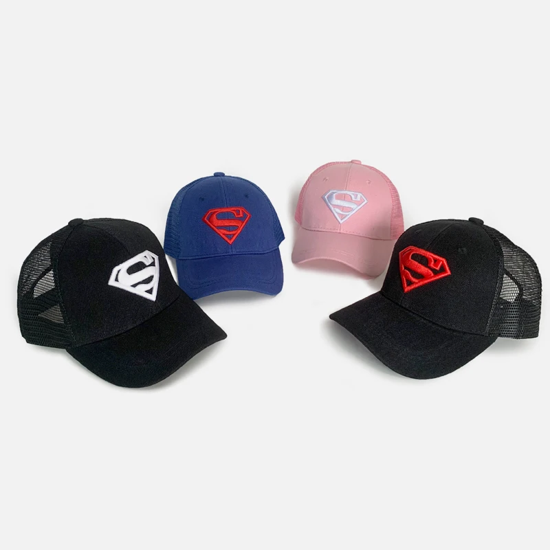 SQTEIO Summer Cartoon Superman Children Baseball Cap gorra hombre outdoor Breathable Mesh cap
SQTEIO Summer Cartoon Superman Children Baseball Cap gorra hombre outdoor Breathable Mesh cap