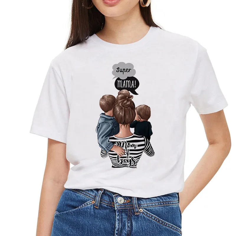 Mama Shirt Mom Vogue T shirt Daughter Women Super White Print Streetwear 2020 Fashion European Plus Size Cute Women T-shirt
Mama Shirt Mom Vogue T shirt Daughter Women Super White Print Streetwear 2020 Fashion European Plus Size Cute Women T-shirt