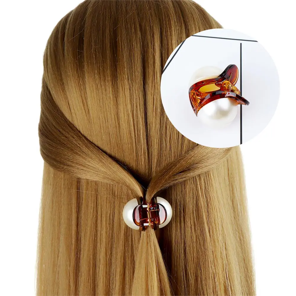 Girls Imitation Pearl Mini 1PC Hair Claw Barrettes Women Hair Crab Hair Claws Women Washing Tool Hair Accessories 2019 New
Girls Imitation Pearl Mini 1PC Hair Claw Barrettes Women Hair Crab Hair Claws Women Washing Tool Hair Accessories 2019 New