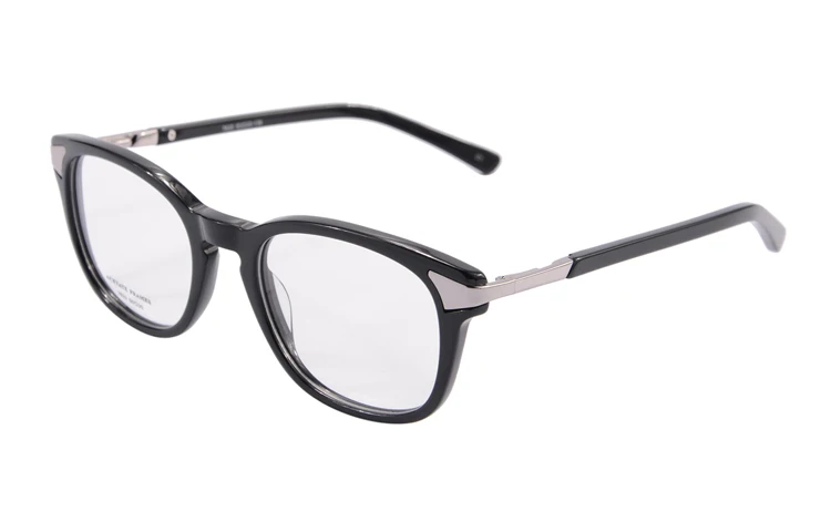 Фото Брендовые очки круглые металлические оптические полная оправа - купить