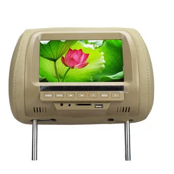 7 inch TFT LED Screen Car Video Products General Car Headrest Monitor Beige color AV USB SD MP5 FM Speaker SH7038-MP5
7 inch TFT LED Screen Car Video Products General Car Headrest Monitor Beige color AV USB SD MP5 FM Speaker SH7038-MP5