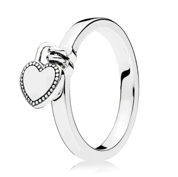 925 Sterling Silver Pandora Ring Heart-shaped Padlock Love Heart Lock Rings For Women Gift Fine Vanlentine's Day Jewelry
925 Sterling Silver Pandora Ring Heart-shaped Padlock Love Heart Lock Rings For Women Gift Fine Vanlentine's Day Jewelry