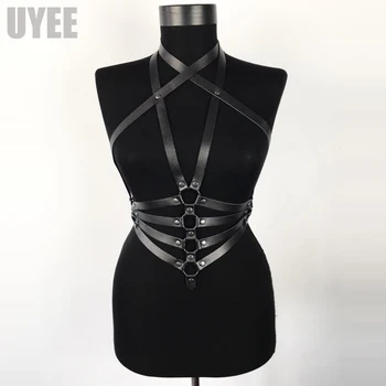 UYEE Dropshipping Sexy Belt Lingerie Bust Garter Belt Gothic Cincher Harness Body Bondage Adjustable Leather Belt Women LB-115
UYEE Dropshipping Sexy Belt Lingerie Bust Garter Belt Gothic Cincher Harness Body Bondage Adjustable Leather Belt Women LB-115