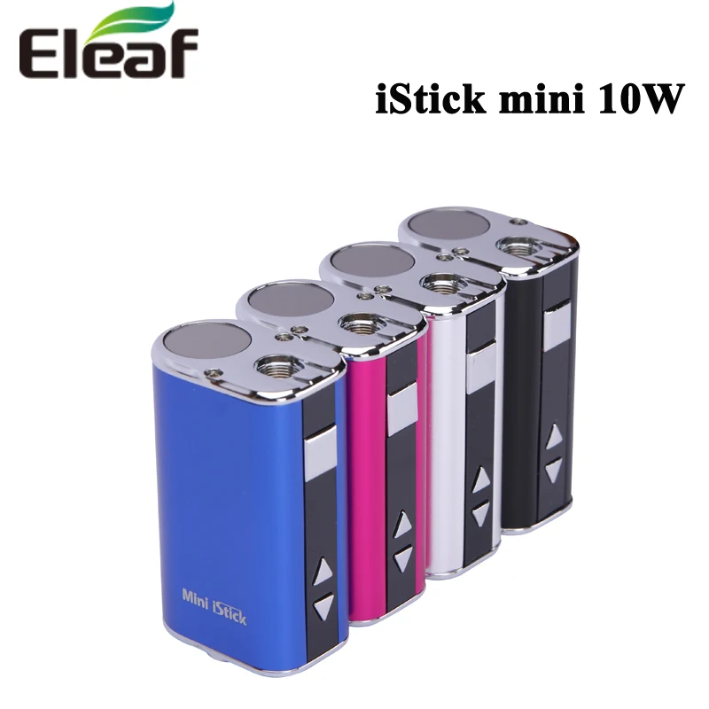 Original E Cigarette Eleaf Istick Mini 10W Variable Voltage 3.3V-5.0V Portable Box Mod 1050mah With OLED Display
Original E Cigarette Eleaf Istick Mini 10W Variable Voltage 3.3V-5.0V Portable Box Mod 1050mah With OLED Display