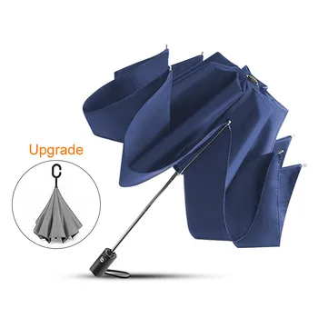 Folding Reverse Umbrella Automatic Umbrella Big Windproof Business Umbrellas Dropshipping Umbrella Rain Women Men Car Paraguas
Folding Reverse Umbrella Automatic Umbrella Big Windproof Business Umbrellas Dropshipping Umbrella Rain Women Men Car Paraguas